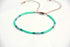 Anklet for Women, Unique Beaded Anklet, Native American Style, Green Turquoise Colorful Boho Hippie Beach Waterproof Anklet, Handmade by Tribes...