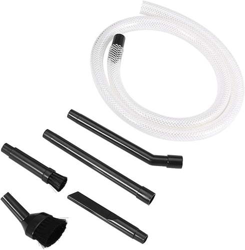 Cleaning Kit, Multi Functional Mini Plastic Durable Vacuum Cleaners Adapter Tool Car Vehicle Cleaning Kit for Cleaning Cars, Sewing Machines, Elec...
