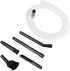Cleaning Kit, Multi Functional Mini Plastic Durable Vacuum Cleaners Adapter Tool Car Vehicle Cleaning Kit for Cleaning Cars, Sewing Machines, Elec...