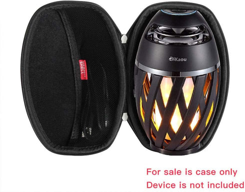 Hermitshell Travel Case for TikiTunes/DIKAOU Led Flame Table lamp Torch Atmosphere Bluetooth Speakers...