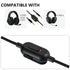 Replacement Audio Cable for G433 Headphones,Aux Cord Braided Wire with Volume Control &Mic Mute Compatible with Logitech G Pro X G Pro G233 Gaming...