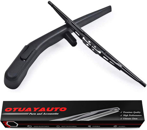 OTUAYAUTO Rear Windshield Wiper Arm Blade Set, Replacement for Jeep Liberty 2008-2012 Vehicles - Replacement OEM 68034341AD...