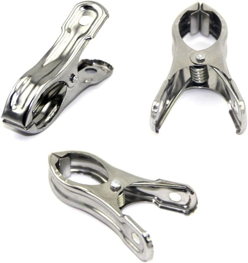 Row Cover Clips 40 Pack 2.2 Inch Stainless Steel Clothes Pins,Towel Clips Beach Towel,Garden Clips,Greenhouse Clamps...