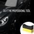 Tire Shine Applicator Pads, Tire Dressing Applicator Sponges, Durable Foam Tire Contour Wheel Shine Cleaning, Reusable Tire Sponges Applicator Pad...