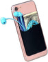 Cell Phone Card Holder for Back of Phone Case. Silicone Stick On Pocket Wallet for iPhone, Android & Other Flat Surfaces (Black 5 Pack)...