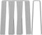 16 Pack 6" Garden Stakes Pins,Heavy Duty Garden Landscape Staples Stakes Pins Galvanized Landscape Staples for Anchoring Weed Barrier Fabric...