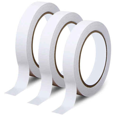 MEMX Double Sided Tape for Crafts Scrapbooking, Easy Tear-by-Hand 3/5-Inch by 98FT/Roll x 3 Rolls, Ideal as Gift Wrap Adhesive, Cards Making, DIY ...
