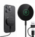 Magnetic Wireless Charger Compatible with Mag-Safe Charger, 15W Fast Charging Wireless Charger Pad for iPhone 15/14 Pro/Pro Max/Plus, 13/12 Pro/Pr...