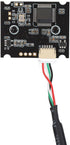 3MP USB Camera Module, 110° Angle of View Mini Web Cam, USB2.0 Webcam Board Module Clearer Industrial Image with OV3660 Sensor for Android, Suppor...