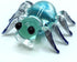 Spider Miniature Figurines Animals Hand Painted Blown Glass Art Collectible Gift Home Decorate (Black Blue)...