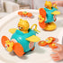 3 in 1 High Chair Toys with Suction Cups Spinner Baby Toys for Babies 6-12 Months,Infant Teething Tray Rattle Bath Toys for Babies 12-18 Months To...