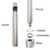 Grommet Tool Kit, Eyelet Repair Grommets Setting Install Plated Copper Metal Kit with Plastic Storage Box for Fabric Tarps Leather Shoelaces Belts...