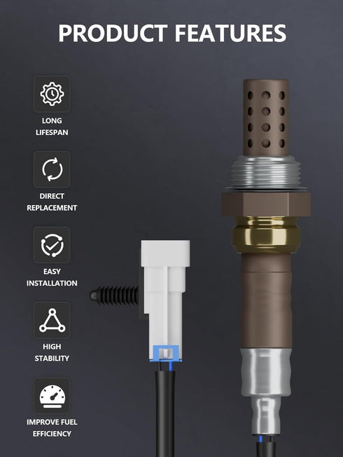Marsflex Oxygen O2 Sensor 234-4668 Upstream Heated Compatible with Chevy Silverado Suburban Avalanche Tahoe Malibu GMC Yukon Sierra Cadillac Buick...