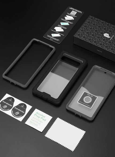 Poetic Guardian Case Compatible with Pixel 7A 5G, Built-in Screen Protector Work with Fingerprint ID, Full Body Hybrid Shockproof Protective Rugge...