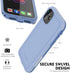 for iPhone 11 Waterproof Case 6.1 Screen Protector Underwater Shockproof Full-Body Dustproof Rugged Case for Aplle iPhone 11 (Clove Purple)...