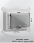 Electrical Box Replacement Cover, DBHW-1 Extra Duty Replacement for All-Weather Use, Type 3r Enclosure Cover for Wet Locations Can be adapted to D...
