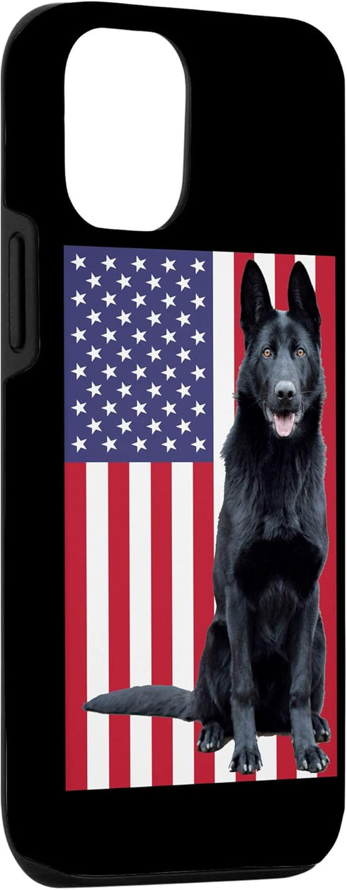 iPhone 12/12 Pro Black German Shepherd Case...