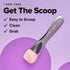 I DEW CARE Skincare Multi-functional Applicator - Get The Scoop | Stainless Steel Makeup Spatula Spoon, Beauty Mini Spoon Tool for Cream, Lip Balm...