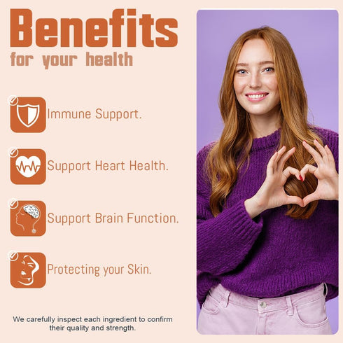 Elderberry Plus Capsules – Immune Support Supplement with Vitamins C, D3, Zinc, Selenium & 11 Ingredients for Year-Round Wellness – 120 Veggie Cap...