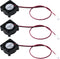 Antrader 3-Pack 12V 0.1A 2Pin 25mm x25mm x10mm DC Small Mini Brushless Cooling Fan...