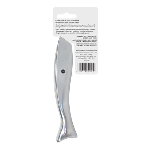 ROBERTS Pro Utility Knife with Magnetic Blade Holder...