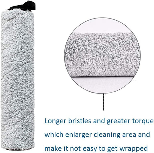 2 Pack Replacement Brush Roller Compatible with Tineco iFloor 2, iFloor 3 and Floor One S3 Wet Dry Cordless Vacuum...