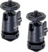 SmallRig Mini Ball Head (2 Pack) with 1/4" Screw and Removable Shoe Mount, 360 Degree Rotatable Aluminum Tripod Head for Camera Tripods Monopods C...