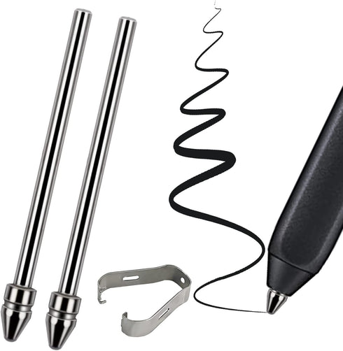 Universal Fit No Worn Out Fine Titanium Alloy Fine Pencil Nibs Compatible with BOOX Pen 2 Pro,iReader,IFLYYTEK,Lamy AL-Star Digital Pen, Ballpoint...