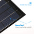 Portable Solar Charger with USB Port 2W/5V Mini Solar Panel Monocrystalline Silicon Compact Solar Panel Phone Cellphone Power Bank Charger for Cam...