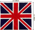 45x40 Inch United Kingdom UK England British National Country Flag Patriotic Printed Cotton Fabric for Patchwork Needlework DIY Handmade Sewing Cr...