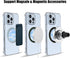 4PCS Magnetic Wireless Charger Universal Metal Rings,for MagSafe-Compatible Charger on iPhone 14/13/12 Pro/Max/Mini Case and Samsung Galaxy...
