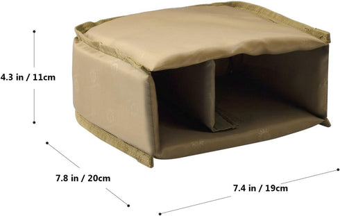 ArcEnCiel Camera Insert bag for all DSLR SLR Cameras (Coyote Brown)...