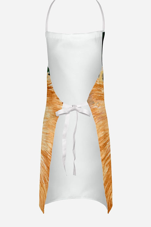 Caroline's Treasures SS8725APRON Pomeranian Apron Cooking Kitchen Server Baking Crafts Gardening for Adult Women Men, Unisex, Large, Multicolor...