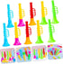 ibasenice 25pcs Trumpet Toy Toddler Toy Baby Instruments Puzzle Toy Party Noisemakers Music Saxophone Toy Basketball Whistle Stage Performance Tru...