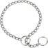 TagME Chain Choke Collar for Dogs, Adjustable Weather Proof Necklace for Medium Dogs, Alloy Steel Pet Training Collar...