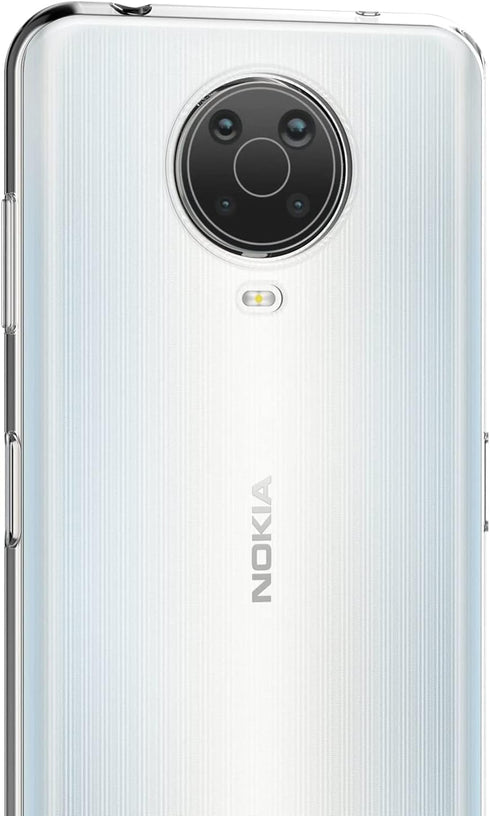 MaiJin Case for Nokia G10 / Nokia G20 (6.52 inch) Soft TPU Rubber Gel Bumper Transparent Back Cover...