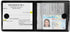 UYYE Car Registration and Insurance Card Holder, Vehicle Glove Box Car Organizer, Interior Car Accessories for Documents, Cards, License - 2 Pack...
