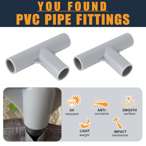 Baby Playpen Parts T-Shaped Joint, Baby Playpen Accessories for Baby Play Yard Baby, Playpen Replacement Connectors, (2 Pcs/Diameter2.5cm)...