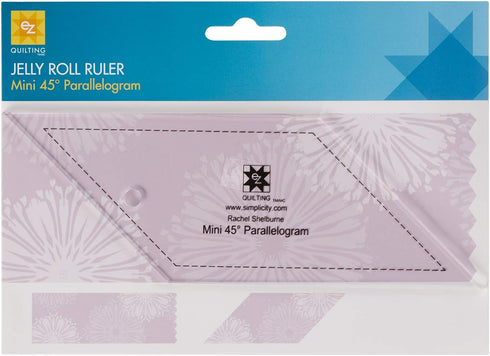 Dimensions 45 Degree Parallelogram Small Quilting Ruler and Quilting Template...