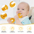 4 Pack Chew Baby Teething Toys for 0-12 Months, Freezable BPA Free Silicone Baby Molar Teether Chew Toys, Hammer Wrench Spanner Pliers Shape Baby ...
