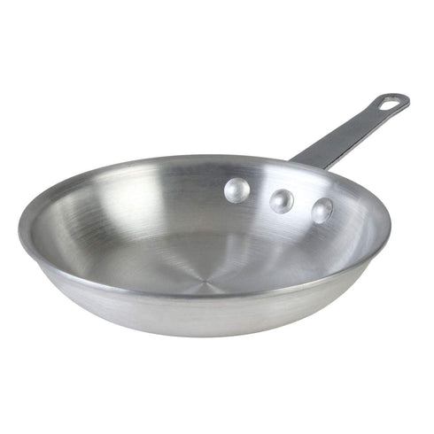 Thunder Group ALSKFP003C Fry Pan, 10" dia., 3.5 mm thick, without lid, riveted handle, hanging hole, aluminum, satin-finish, NSF...