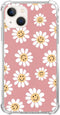Indie Smile Face Flower Daisy Power Phone Case Compatible with iPhone 13, Hippie Retro 90s Pink Aesthetic Case for Girls Boys Women Men, Unique Tr...