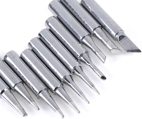 Yakamoz 17Pcs 900M Soldering Iron Tips Solder Welding Replacement Tip Kit for for Hakko, Radio Shack, TENMA, ATTEN, Quick, Aoyue, Yihua Solder Sta...