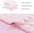 Pet Self-Cooling Dog Mat, Ice Silk Cooling Mat for Dogs, Washable, Portable (Pink, 28 * 39in)...