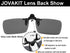 JOVAKIT Square Polarized Clip On Flip Up Sunglasses Over Prescription Glasses for Men Women Rectangle Shape Sun Glasses...