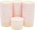 Sparkle and Bash 50 Pack Pink and Gold Cupcake Wrappers, Paper Baking Cups, Muffin Liners for Baby Shower, Birthday Party (2.2 In)...