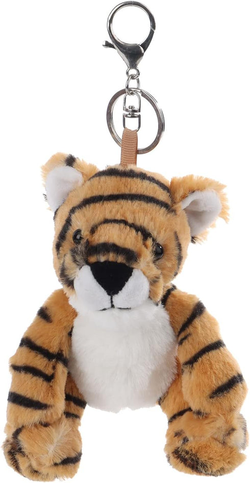 Apricot Lamb Cute Toys Plush Classic Tiger Stuffed Animal Soft Keychain for Kids Bag, Purse, Backpack, Handbag (4 Inches)...