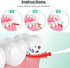 Ndzefan160PCS Portable Silica Gel Toothpick Toothbrush Original Suitable for Oral Care of Adults and Children Soft,Toothpick Brushes Teeth Cleanin...