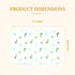 Safe and Sound Baby Diaper Changing Pad, Waterproof 27.5x19.6 inch Portable Reusable Soft Changing Pad Liners Mat, Leakproof Crib Diaper Pad Unise...