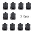 cablecc 10set DIY 4pin USB 2.0 Type C Female Socket Connector SMT Type with PC Board & Housing & 3.0mm SR...